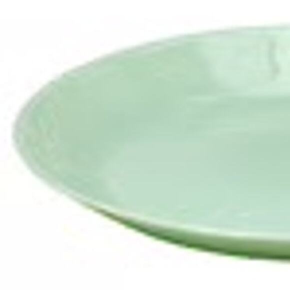 OFTAST Green Side Plates: Bone China Look Without the Fragile Drama (Set of 4) - Picture 2 of 3